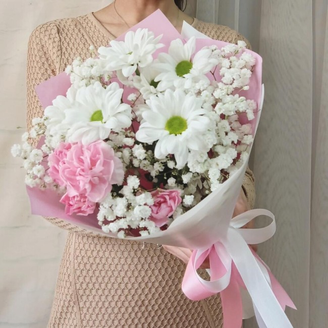 Букет цветов "Милая история"